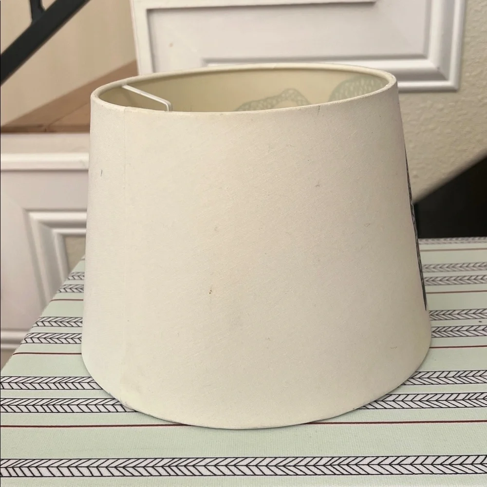 IKEA Gulort Owl Motif White Canvas Bird Print Home Decorative Lamp Shade